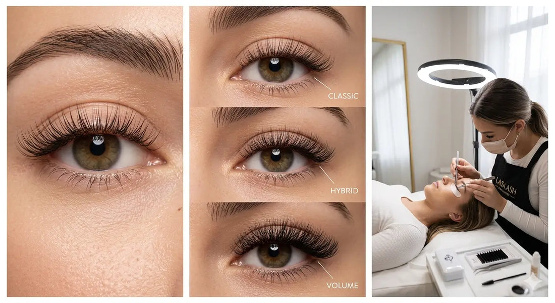 Classic, Hybrid, or Volume: Which Lash Extensions Are Right for You?
