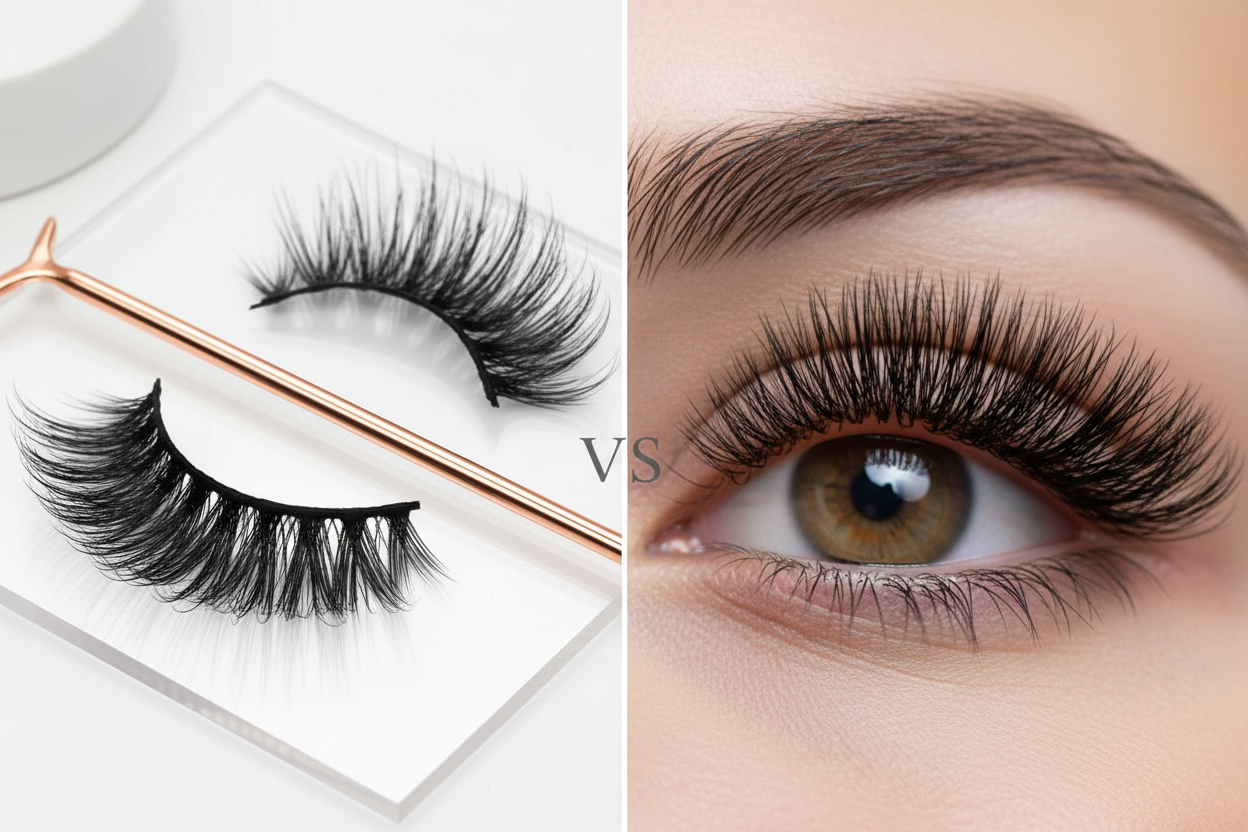Strip lashes vs lash extensions: Which is better?